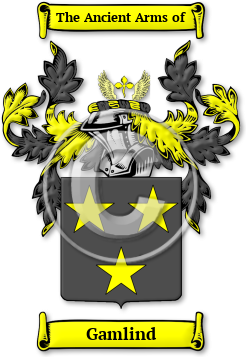 Gamlind Family Crest Download (jpg) Legacy Series - 150 DPI