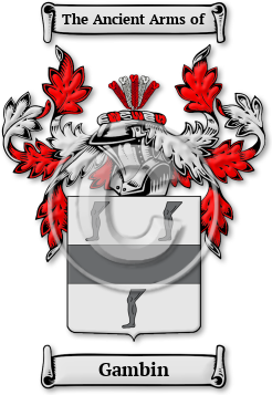 Gambin Family Crest Download (jpg) Legacy Series - 150 DPI