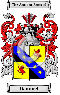 Gammel Family Crest Download (JPG) Heritage Series - 600 DPI