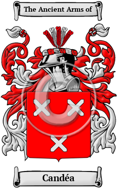 Candéa Family Crest Download (JPG) Heritage Series - 300 DPI