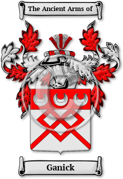 Ganick Family Crest Download (jpg) Legacy Series - 150 DPI