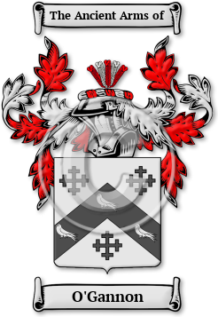 O'Gannon Family Crest Download (jpg) Legacy Series - 150 DPI