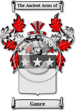 Gance Family Crest Download (jpg) Legacy Series - 150 DPI