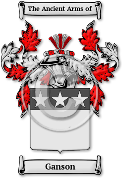 Ganson Family Crest Download (jpg) Legacy Series - 150 DPI