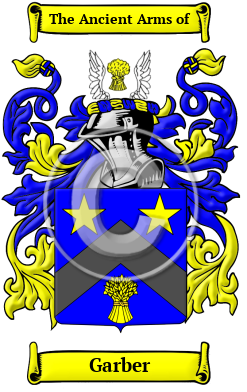 Garber Family Crest Download (JPG) Heritage Series - 600 DPI