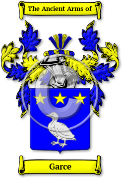 Garce Family Crest Download (jpg) Legacy Series - 150 DPI