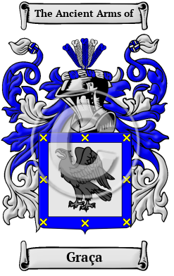 Graça Family Crest Download (JPG) Heritage Series - 300 DPI