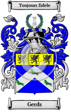 Gerds Family Crest Download (JPG) Heritage Series - 600 DPI