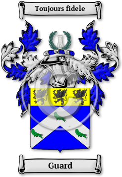 Guard Family Crest Download (jpg) Legacy Series - 150 DPI