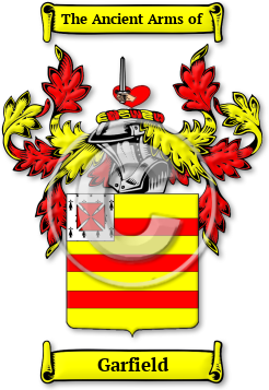 Garfield Family Crest Download (jpg) Legacy Series - 150 DPI