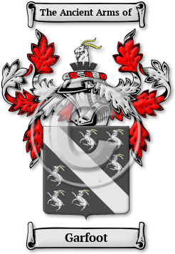 Garfoot Family Crest Download (jpg) Legacy Series - 150 DPI