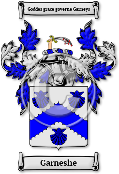 Garneshe Family Crest Download (JPG) Legacy Series - 600 DPI