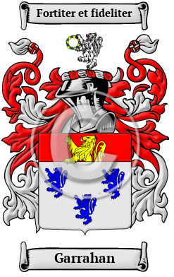 Garrahan Family Crest Download (JPG) Heritage Series - 600 DPI