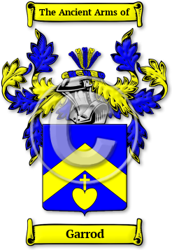 Garrod Family Crest Download (JPG) Legacy Series - 600 DPI