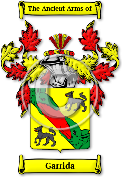 Garrida Family Crest Download (JPG) Legacy Series - 600 DPI