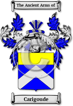 Carigoude Family Crest Download (jpg) Legacy Series - 150 DPI