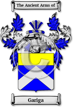 Gariga Family Crest Download (jpg) Legacy Series - 150 DPI