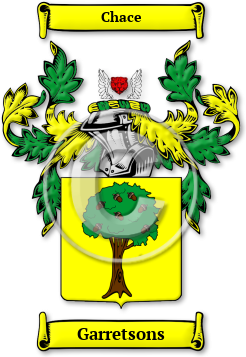 Garretsons Family Crest Download (jpg) Legacy Series - 150 DPI