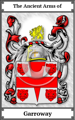 Garroway Family Crest Download (JPG)  Book Plated - 150 DPI