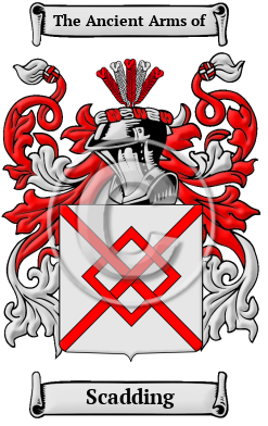 Scadding Family Crest Download (JPG) Heritage Series - 600 DPI