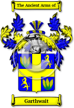 Garthwait Family Crest Download (JPG) Legacy Series - 600 DPI