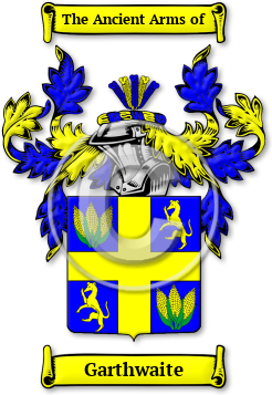 Garthwaite Family Crest Download (jpg) Legacy Series - 150 DPI