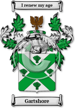 Gartshore Family Crest Download (jpg) Legacy Series - 150 DPI