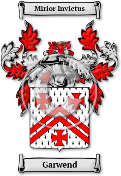 Garwend Family Crest Download (jpg) Legacy Series - 150 DPI