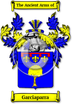 Garciaparra Family Crest Download (jpg) Legacy Series - 150 DPI