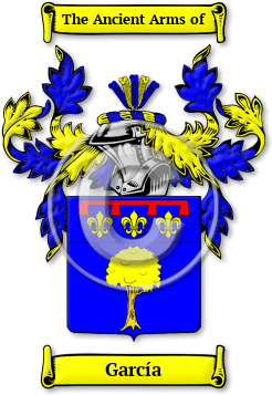 García Family Crest Download (jpg) Legacy Series - 150 DPI
