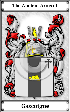 Gascoigne Family Crest Download (JPG)  Book Plated - 150 DPI
