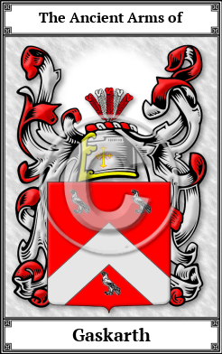 Gaskarth Family Crest Download (JPG)  Book Plated - 150 DPI