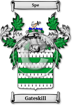 Gateskill Family Crest Download (jpg) Legacy Series - 150 DPI