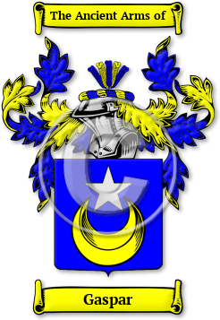 Gaspar Family Crest Download (jpg) Legacy Series - 150 DPI