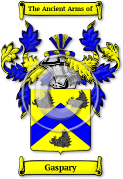 Gaspary Family Crest Download (jpg) Legacy Series - 150 DPI