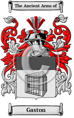 Gaston Family Crest Download (JPG) Heritage Series - 600 DPI