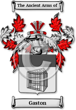Gaston Family Crest Download (jpg) Legacy Series - 150 DPI