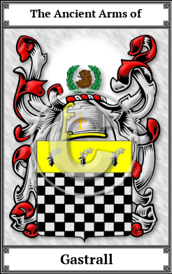 Gastrall Family Crest Download (JPG)  Book Plated - 150 DPI