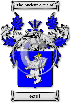 Gaul Family Crest Download (jpg) Legacy Series - 150 DPI