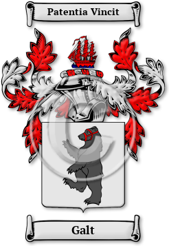 Galt Family Crest Download (JPG) Legacy Series - 600 DPI