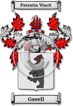 Gawell Family Crest Download (JPG) Legacy Series - 600 DPI
