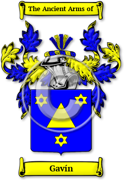 Gavín Family Crest Download (JPG) Legacy Series - 600 DPI