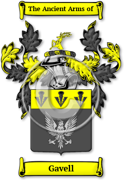 Gavell Family Crest Download (jpg) Legacy Series - 150 DPI