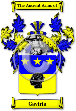 Gaviria Family Crest Download (jpg) Legacy Series - 150 DPI