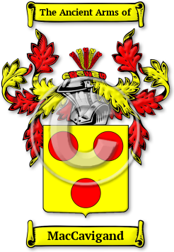 MacCavigand Family Crest Download (jpg) Legacy Series - 150 DPI