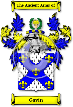 Gavín Family Crest Download (jpg) Legacy Series - 150 DPI