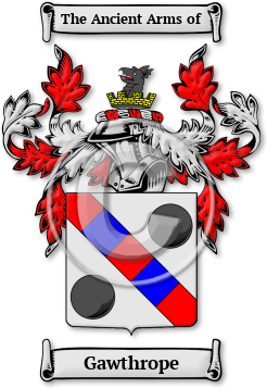 Gawthrope Family Crest Download (jpg) Legacy Series - 150 DPI