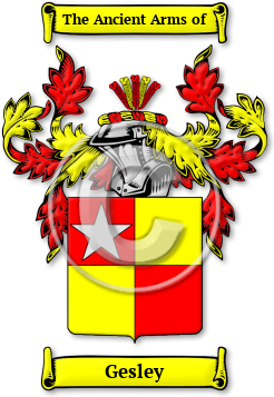 Gesley Family Crest Download (jpg) Legacy Series - 150 DPI
