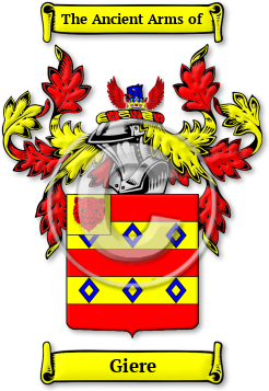Giere Family Crest Download (JPG) Legacy Series - 600 DPI