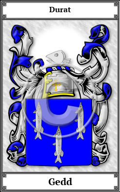 Gedd Family Crest Download (JPG)  Book Plated - 150 DPI